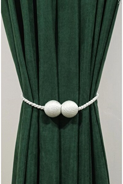 Hdg 1 adet Dekoratif Mıknatıslı Fon Perde Tutucu Aksesuar Perde Mandalı Tokas...