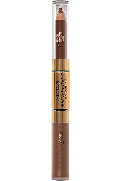 Revlon قلم وجل الحواجب من براو فانتسي - 105 بني داكن