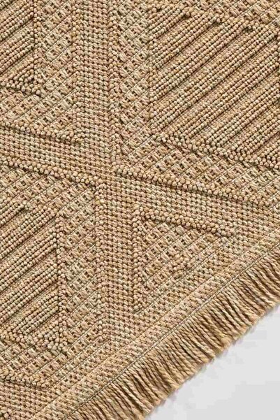 GÜMÜŞSUYU 15772 Deco Garden Bej Antitoz Dış Mekan & Salon Halısı 160x230