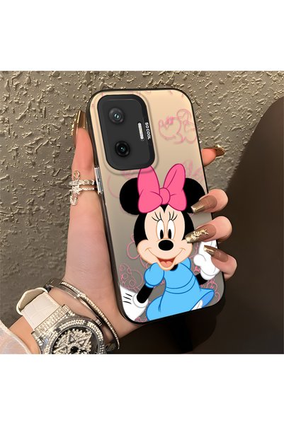 CASEVIBE Poco F7 Compatible Stylish Minnie Mouse Patterned Shockproof Phone Case