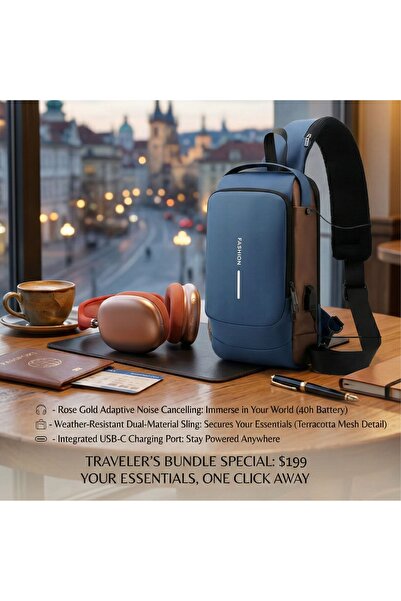 Primo Plus درع لممتلكاتك وصوت لروحك... حقيبة أنيقة وسماعة رأس فاخرة.