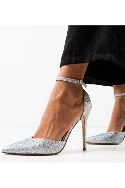 BENOTTİ Sofly Silver High Heels