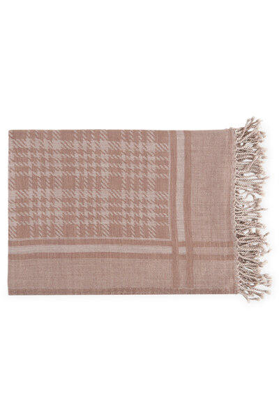 DECOMEX Blanket LUXURY WOOL 2 130x170cm beige, brown