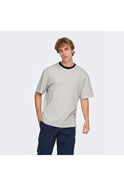 Only & Sons Ανδρικό T-Shirt Onsfred Life White 22036384