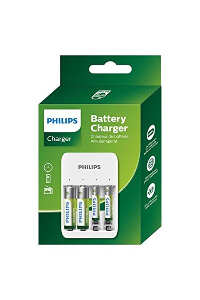 Philips Incarcator USB pentru acumulatori 2 x AAA 700 mAh + 2 x AA 1300 mAh (...