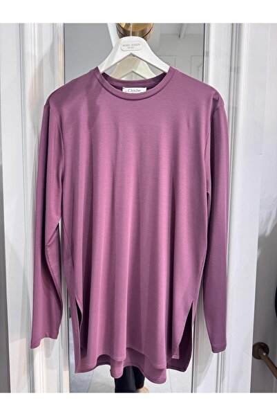 Cloche TİRİL UZUN KOLLU TİŞÖRT