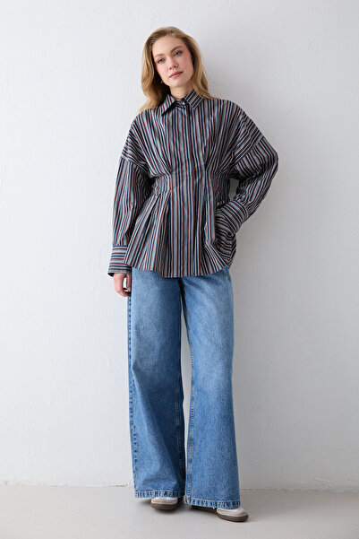 Melike Tatar cu dungi Cămașă 3-2330