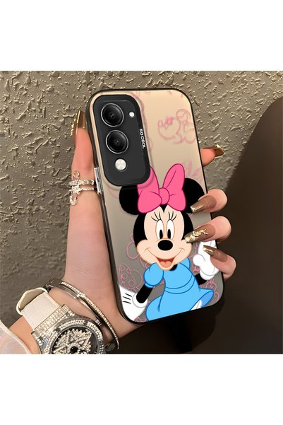 CASEVIBE Vivo Y29S Compatible Stylish Minnie Mouse Patterned Shockproof Phone...