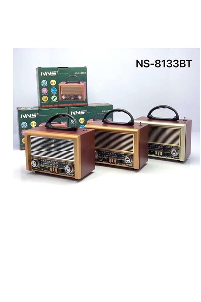 NNS NS-8133BT Wireless Rechargeable Classic FM Radio