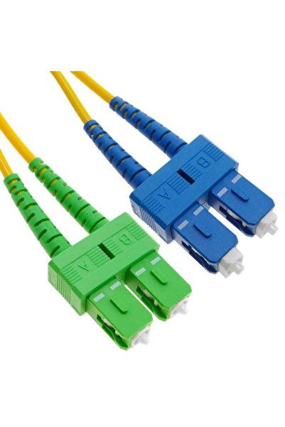 Emtex Patchcord FO SC/APC-SC/PC Emtex, SM OS2 9/125, manta LSZH 3.0mm, duplex...