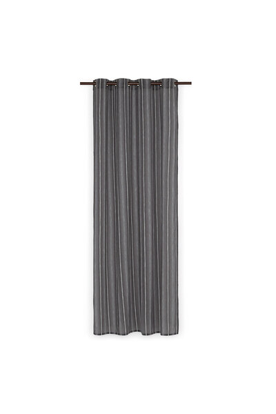 DECOMEX Curtain with rings MAYA 150x260cm grey
