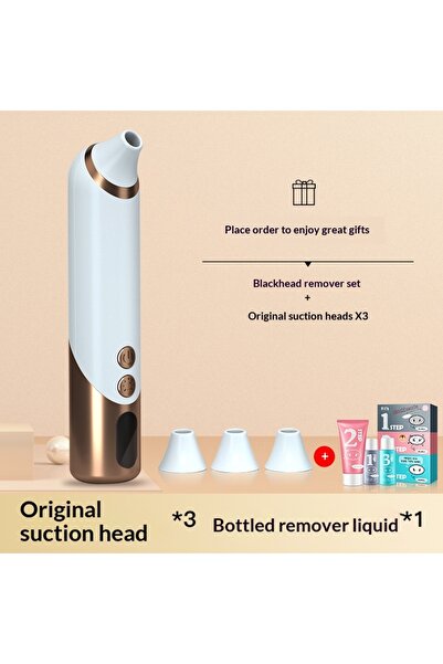 OrientC Visual Electric Blackhead Removal Device, Rechargeable Facial Care Tool