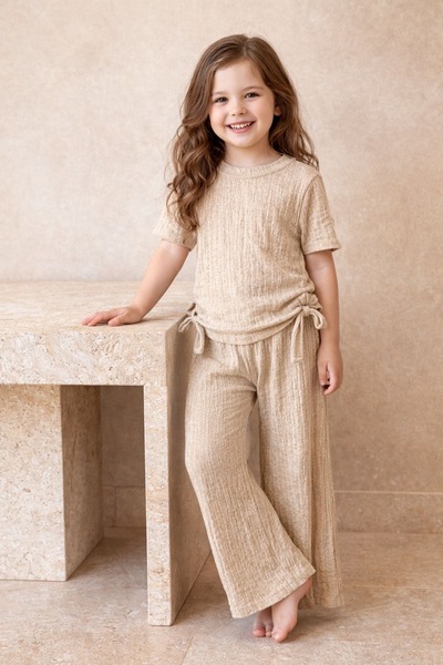 tunays shopping Daily Stylish Girls' Trouser Suit