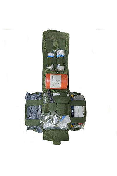 Tactical Gear by Neramo MILITARY FIRST AID KIT IFAK GREEN BAG
