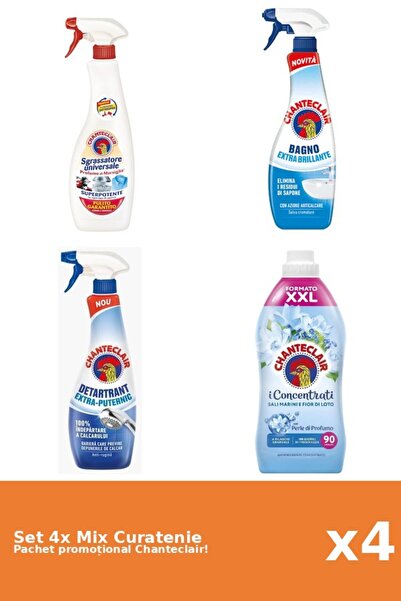 Chanteclair Set 4 Chanteclair Cleansing Mix: Lotus, Marseille, Classic, Strong