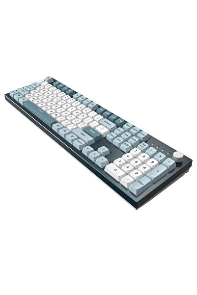 MONTECH Μηχανικό πληκτρολόγιο MKey Freedom, GateronG PRO 2.0 Κόκκινο, Γκρι δι...