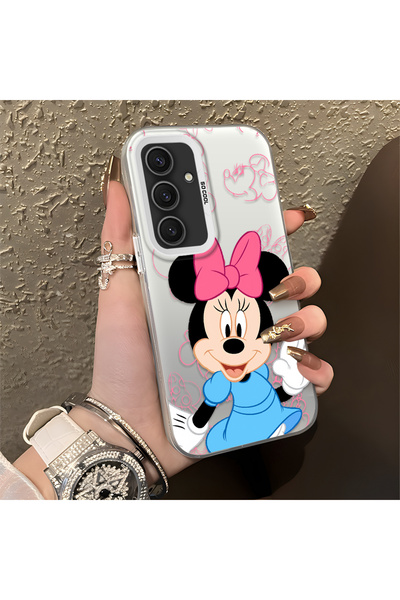 CASEVIBE Samsung Galaxy S25 Plus Compatible Stylish Minnie Mouse Patterned Sh...