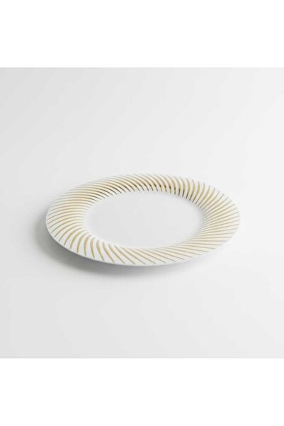 Rosymoment Premium 10" Heavyweight Disposable Plastic Plates – Golden Unique ...