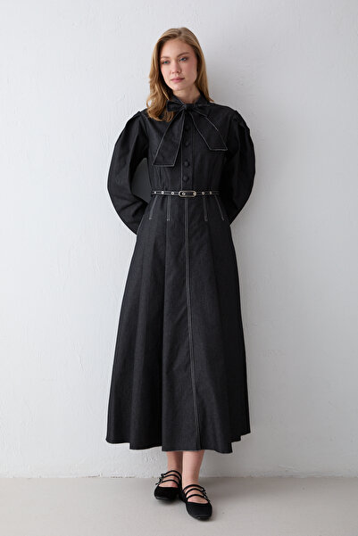 Melike Tatar Kot Elbise 3-4444