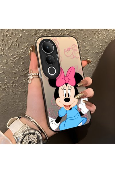 CASEVIBE Vivo V50 Lite 4G/5G Compatible Stylish Minnie Mouse Patterned Shockp...