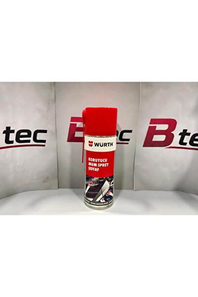 Würth Koruyucu Mum Sprey Şeffaf 400ML (Yeni Tarihli)