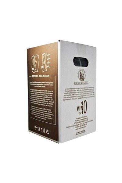 Budureasca Vin Alb Demisec Bag in Box Budureasca, 10 l