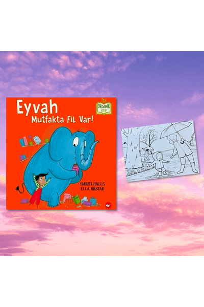 Beyaz Balina Yayınları EYVAH MUTFAKTA FİL VAR! / ORGANİK KİTAP / CİLTLİ / KAR...