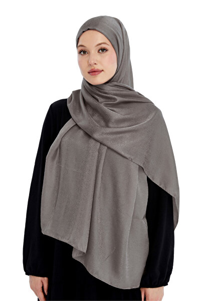 TRMODA قطن قطعة من شالات الجاكار بنقشة المونوغرام - مانع للانزلاق، لا تظهر عل...