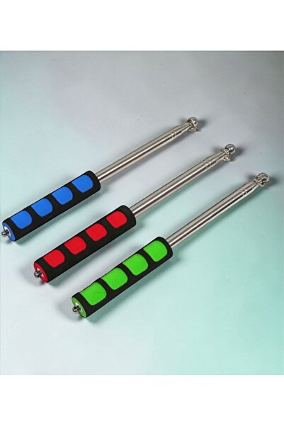 lstri 3 Adet Mini teleskopik el bayrağı direkleri turist rehberi Sunum Rehber...