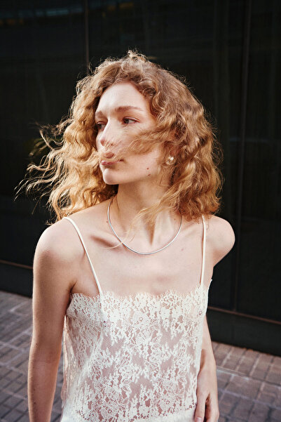 H&M Askılı Dantel Üst