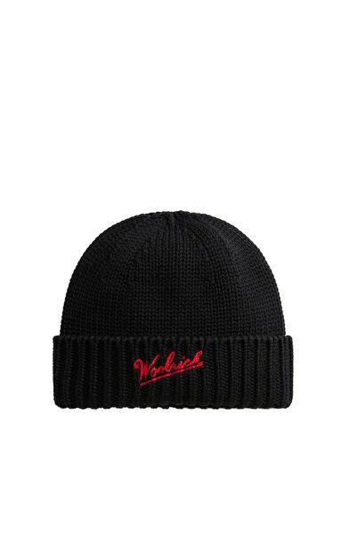 WOOLRICH Mütze LOGO Beanie