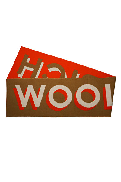 WOOLRICH Schal BIG LOGO Herrenschal