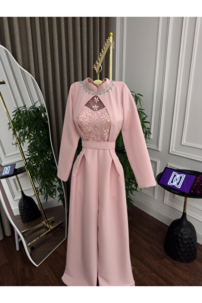 AMAZ جمبسوت سهرة "روز لافندر" بتفاصيل كريستالية