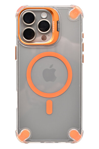 VERTEK Magnetic Metal Camera Stand Case, Corner Bump, for iPhone 14 Pro Max -...