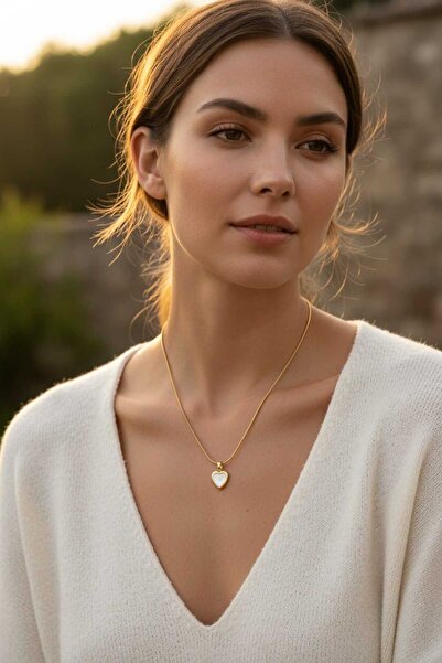 Aware Time قلادة على شكل قلب من حجر الزركون الصلب غير قابلة للتشويه