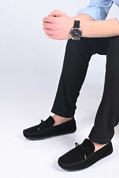 Bestello fără șireturi Fiyonklu poliuretan Talpă piele naturală loafers 028-1...