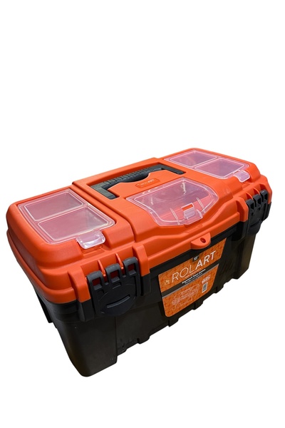 Veka Rolart 18” Organizerli Takım Çantası – Büyük Boy Dayanıklı Plastik Alet ...