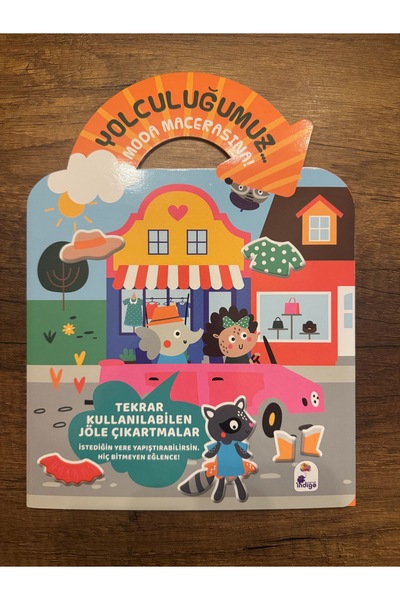 İndigo Kitap Yolculuğumuz... Moda Macerasına! Bitmeyen Sticker Kitabım