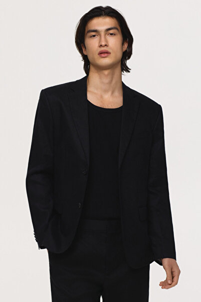 H&M Keten Ceket Slim Fit