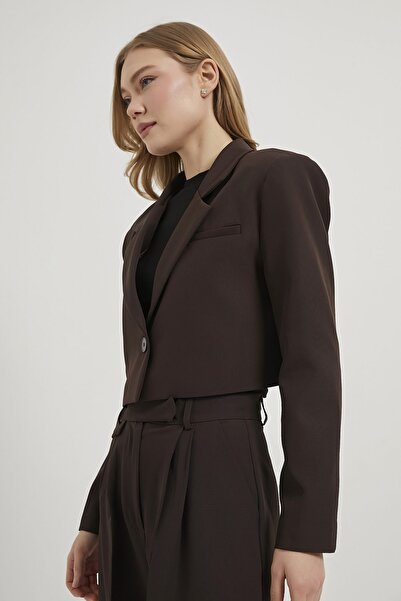 Arma Life ARMALIFE 517 BLAZER SA JEDNIM DUGMETOM Skraćeni kroj ŽENSKA KABANICA