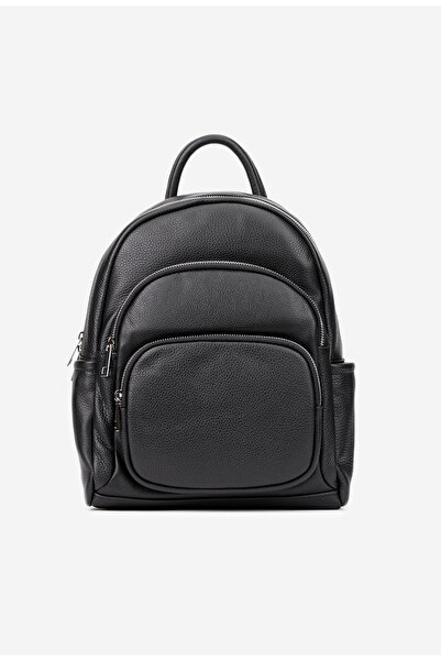 Dasha Rucsac dama din piele texturata neagra