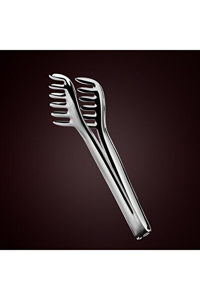 Hisar Tulip Steel Pasta Tongs