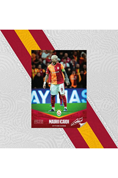 Galatasaray X JUVENTUS - MAURO İCARDİ İMZALI STATİK POSTER