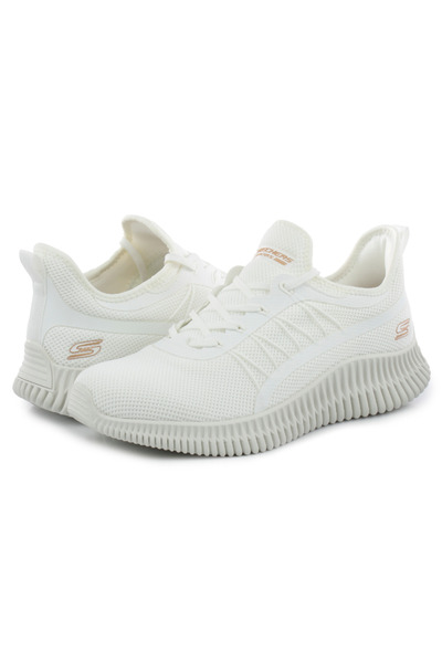 SKECHERS Sneakerși BOBS Geo New Aesthetics pentru femei, albi, mărimea 36