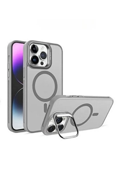 EPRO iPhone 15 Pro Max Standlı Kamera Lens Koruma Hediyeli MagSafe Şarj Özell...