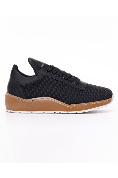 martin valen Men's Double Color Black Chunky Sneakers S