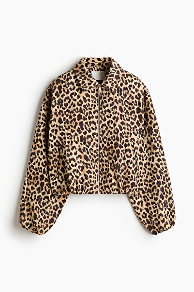 H&M Etek Ucu Balon Kesimli Oversize Ceket