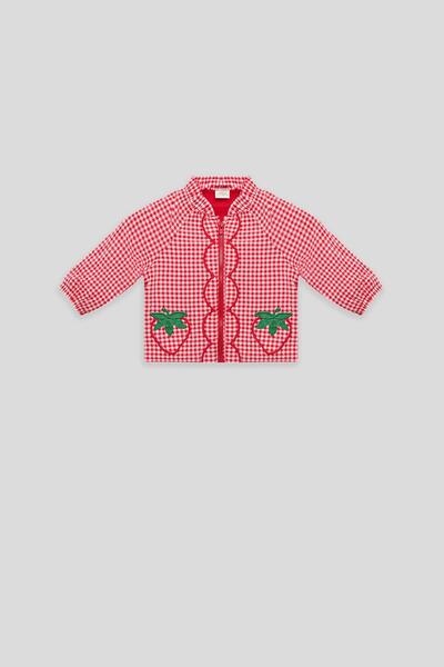 GB Baby BG Store Kız Bebek Ekose Eşofman Üstü