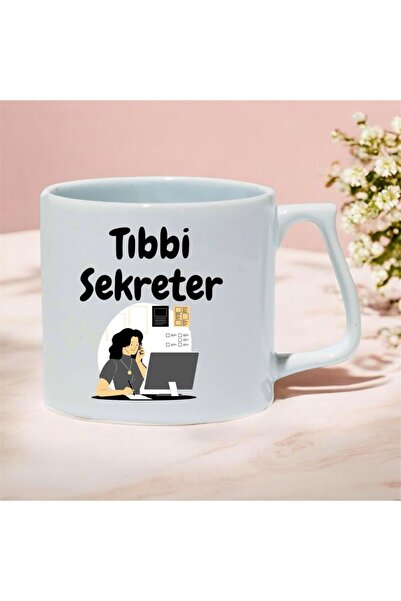 kubdekor Female Medical Secretary Printed Luxury Mug Cup