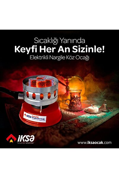 İksa Elektrikli nargile köz ocağı